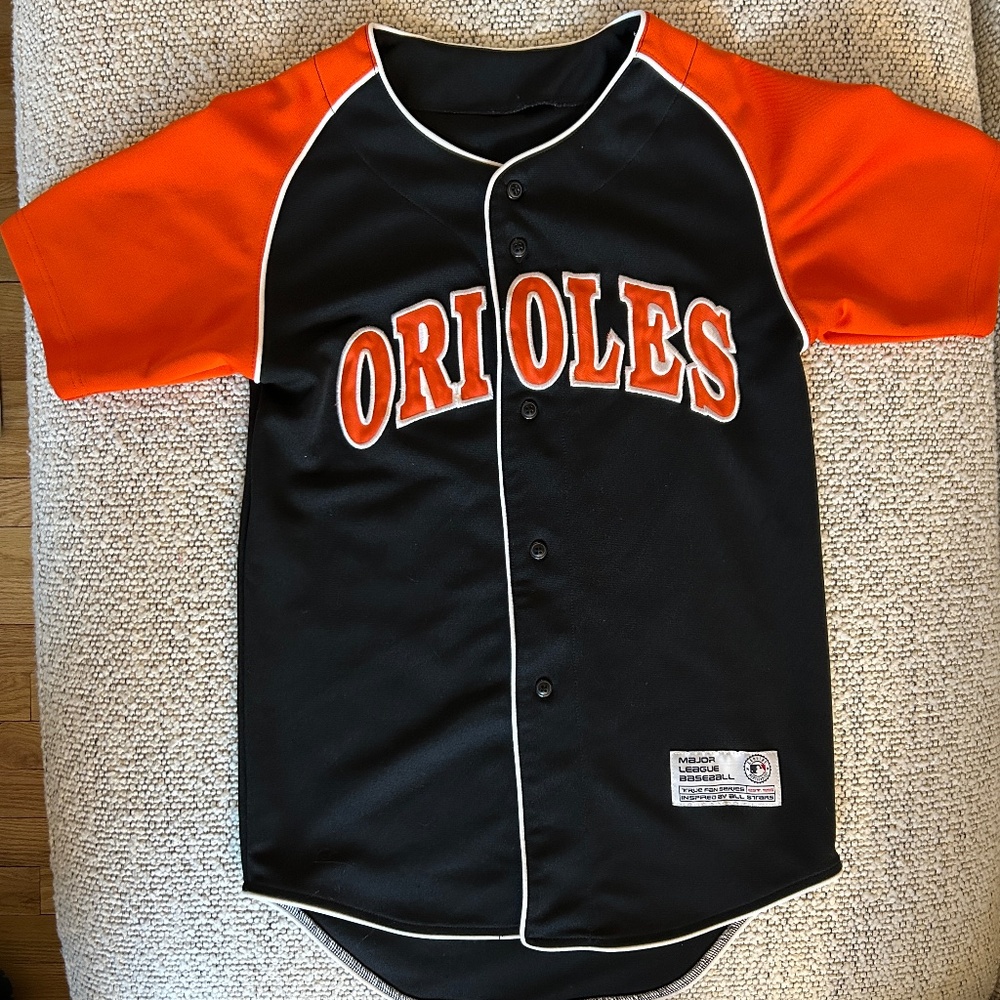 MLB Orioles Jersey True Fan Series Youth L